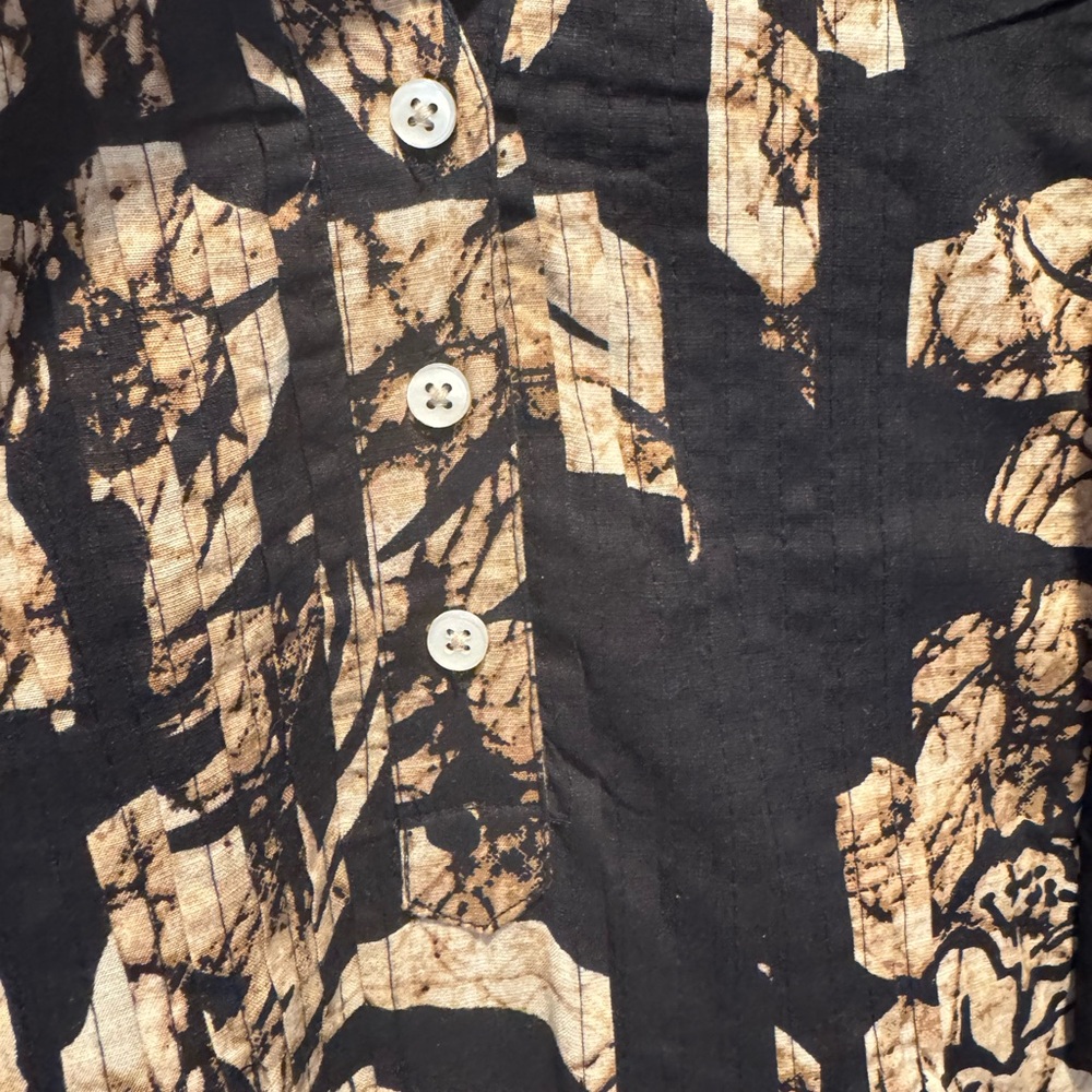 Maeve by Anthropologie Black and Cream Floral Maxi Dress - Picture 6 of 6
